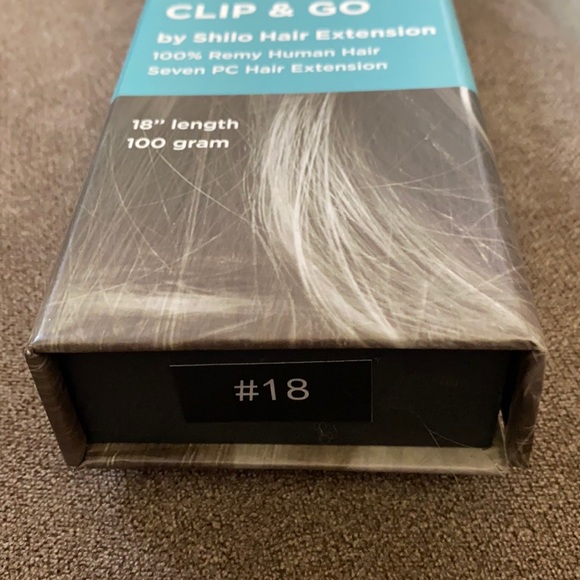 NEW Beyond the beauty 100% human hair clip extensions#18 - Picture 7 of 10